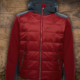 Down Puffer Jacket with Polar fleece sleeves