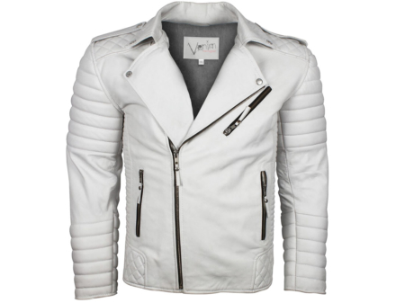 Leather Pitviper Jacket White 0